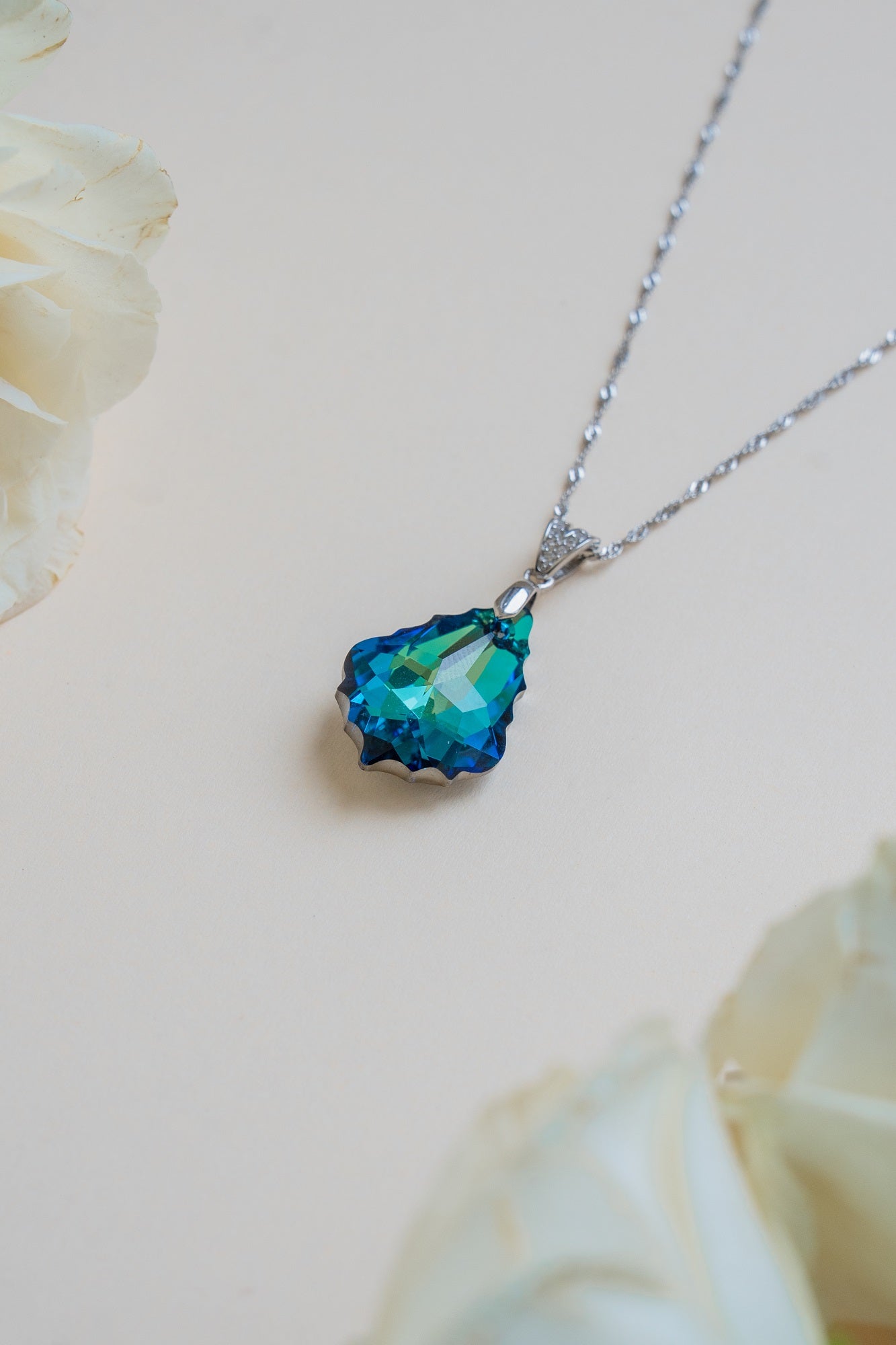 Ocean Rani Sterling Silver Chain Pendant